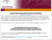 Tablet Screenshot of meridianprocess.org